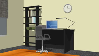 辦公草圖大師模型下載 辦公su模型下載